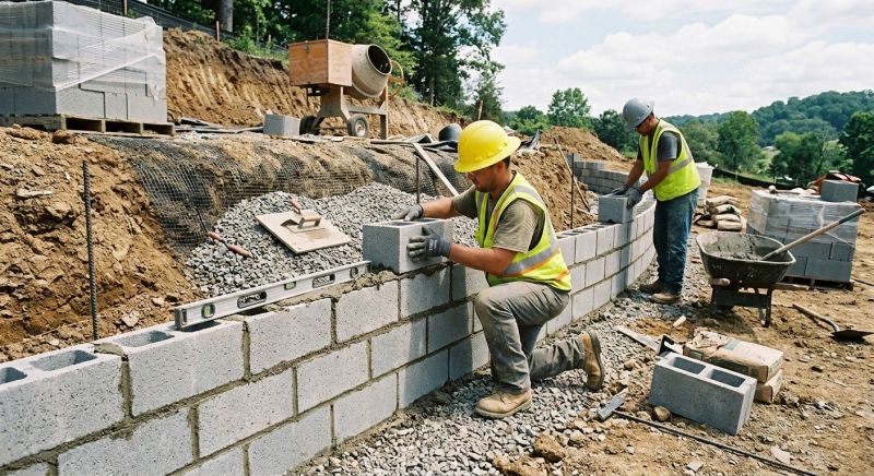 Block Wall Replacement in Nashua, NH