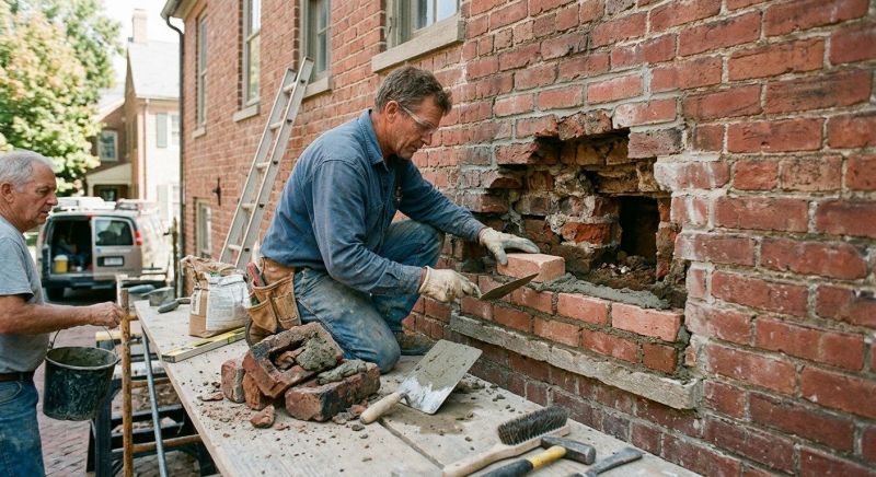 Brick Border Installation in Fairfield County, CT