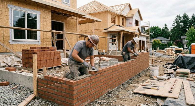 Brick Foundation Installation in West Hartford, CT