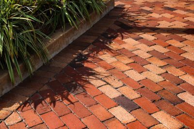 Brick Hardscape Installation in Warwick, RI