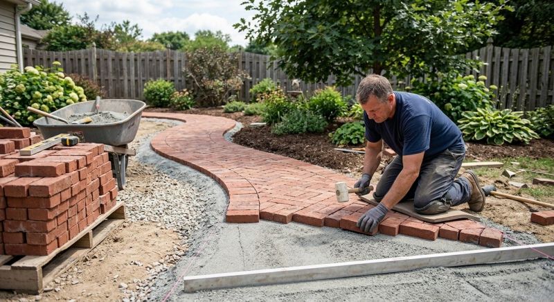 Brick Landscaping Service in Boston, MA