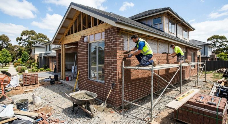 Brick Pillar Installation in Medina, OH