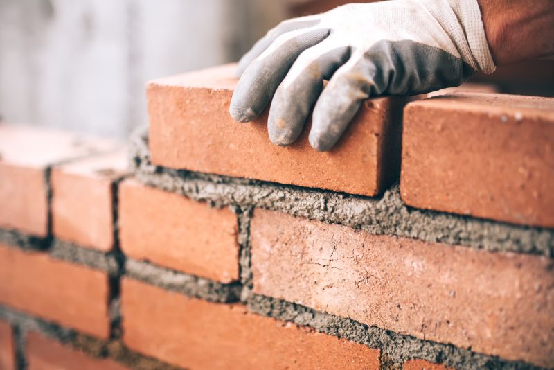 Brick Pillar Installation in Medina, OH