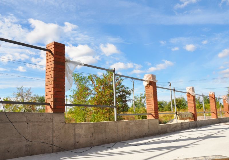 Brick Pillar Installation in Cleveland, OH