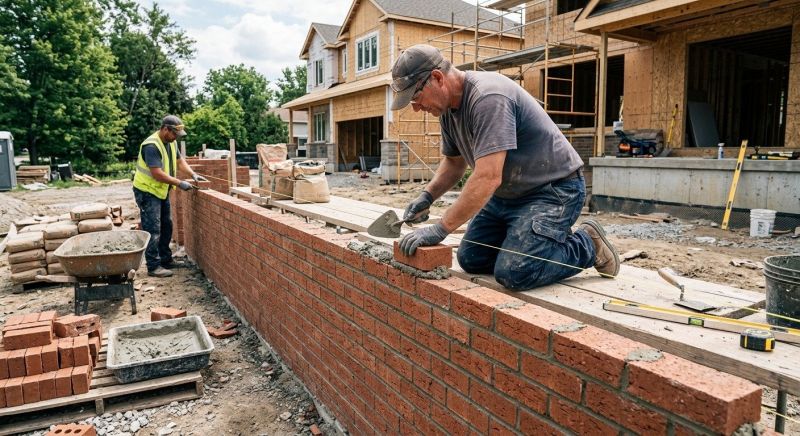 Masonry Wall Installation in Norwalk, CT