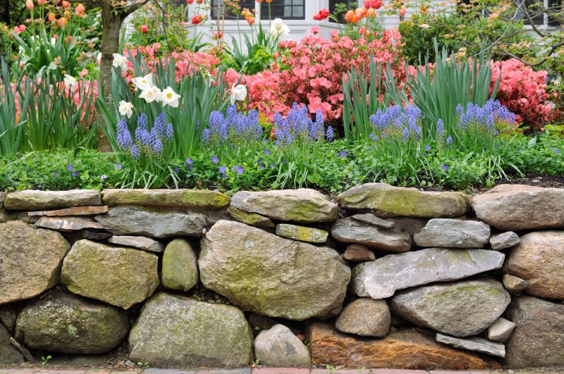 Stone Wall Hardscaping in Worcester, MA
