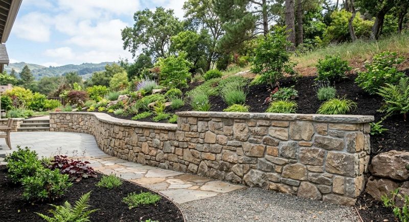 Stone Wall Replacement in Stamford, CT