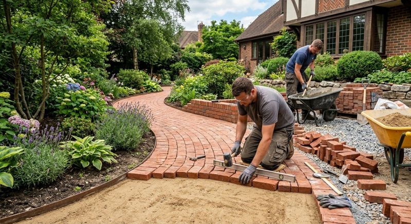 Brick Hardscape Installation in Norwalk, CT