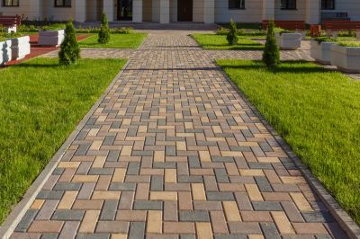 Brick Hardscape Installation in Warwick, RI